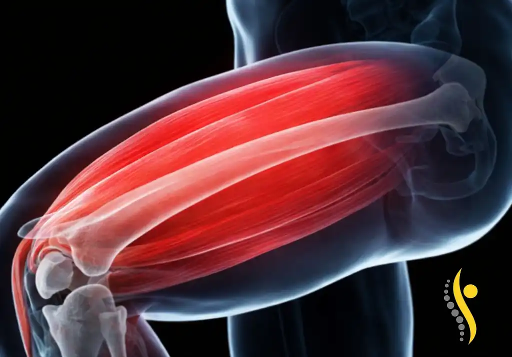 عضله و استخوان ران پا