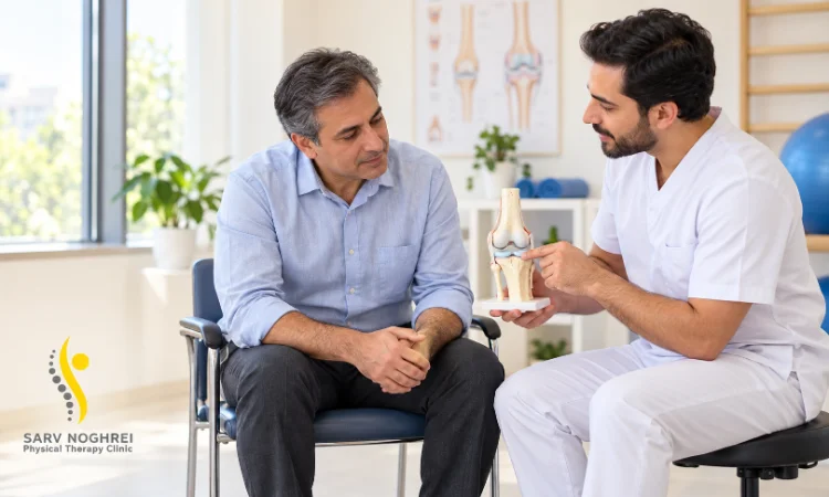 پارگی مینیسک بدون جراحی